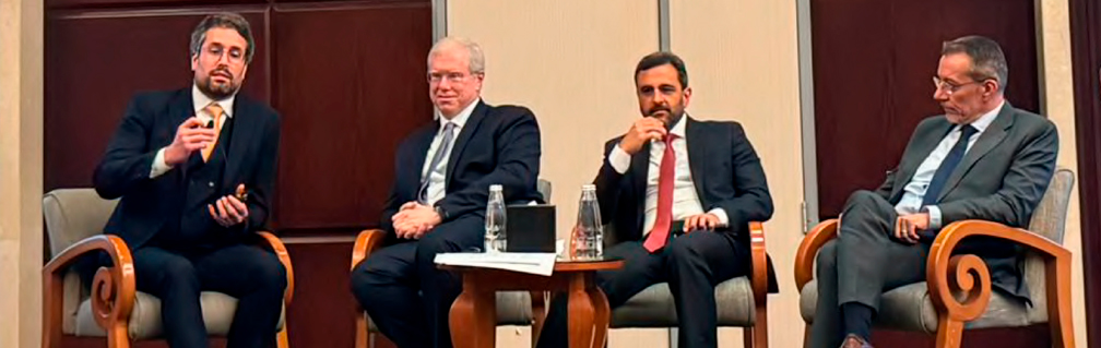 Pinheiro Guimarães participou de eventos em Riade, Dubai e Abu Dhabi